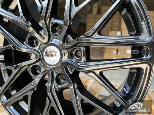 Ratlankis R18x8  5X160  ET  50  65.1  B1262  Black (BL)  For FORD  (Z2)  ((max 1250 kg))