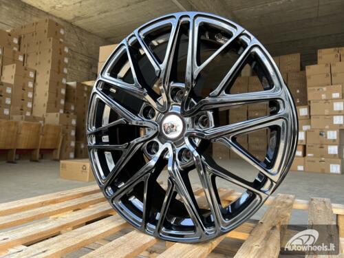 Ratlankis R18x8  5X160  ET  50  65.1  B1262  Black (BL)  For FORD  (Z2+Z6)  ((max 1250 kg))