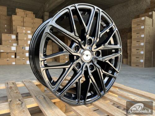 Ratlankis R18x8  5X160  ET  50  65.1  B1262  Black (BL)  For FORD  (Z2+Z6)  ((max 1250 kg))