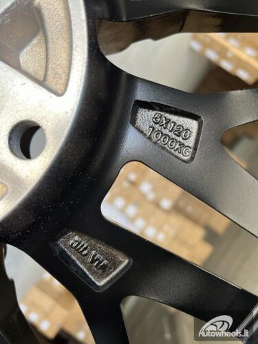 Ratlankis R18x8  5X160  ET  50  65.1  B1262  Black (BL)  For FORD  (Z2+Z6)  ((max 1250 kg))