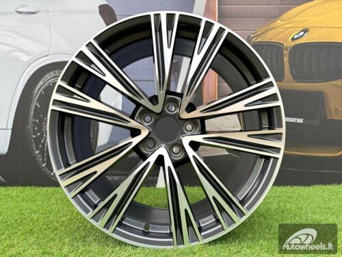 Ratlankis R19x8.5  5X112  ET  40  66.5  B1424  Grey Polished (MG)  For AUD  (P2+Z4)  ())