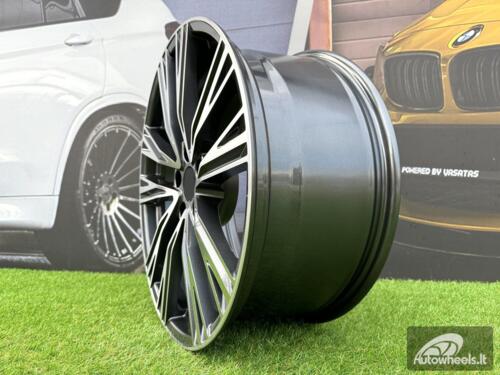 Ratlankis R19x8.5  5X112  ET  40  66.5  B1424  Grey Polished (MG)  For AUD  (P2+Z4)  ())