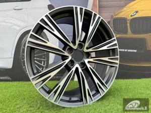 Ratlankis R19x8.5  5X112  ET  40  66.5  B1424  Grey Polished (MG)  For AUD  (P2+Z4)  ())