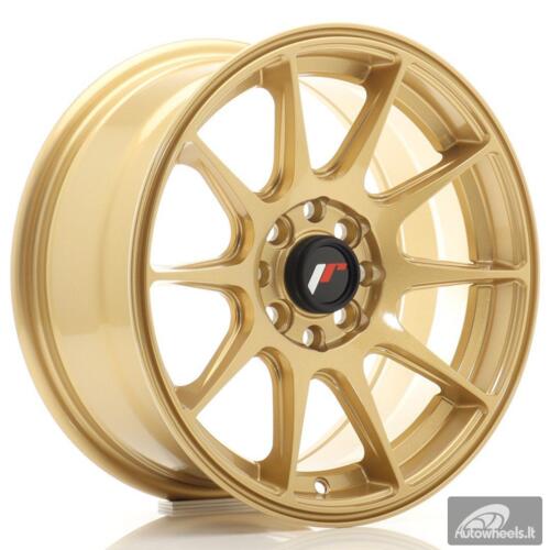 JR Wheels JR11 15x7 ET30 4x100/108 Gold