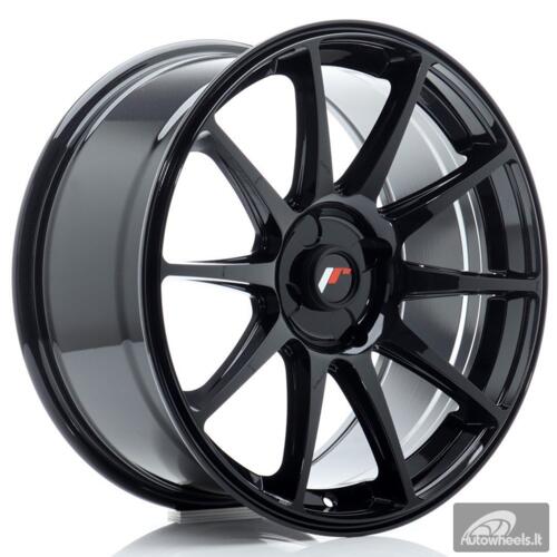 JR Wheels JR11 18x8,5 ET20-40 4H Blank Gloss Black