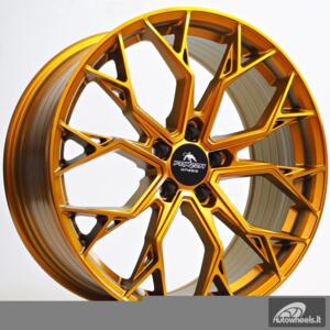 Ratlankis Forzza Titan 9,5X19 5X120 ET38 72,56 Golden Amber