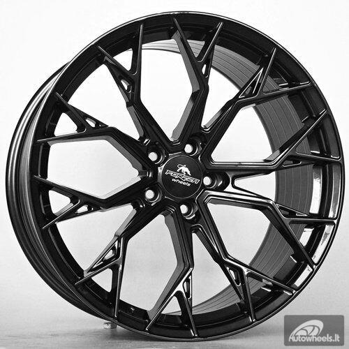 Ratlankis Forzza Titan 8,5X19 5X120 ET32 72,56 Black Magic