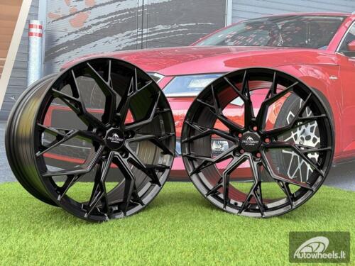 Ratlankis Forzza Titan 8,5X19 5X112 ET35 66,45 Black Magic