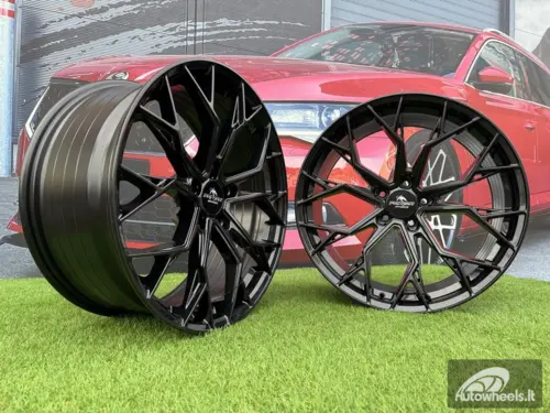 Ratlankis Forzza Titan 8,5X19 5X112 ET35 66,45 Black Magic