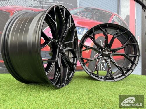 Ratlankis Forzza Titan 8,5X19 5X112 ET35 66,45 Black Magic