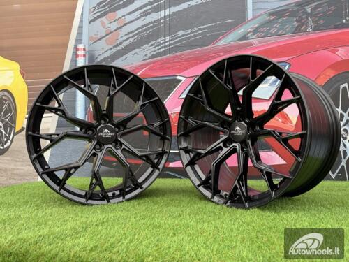 Ratlankis Forzza Titan 8,5X19 5X112 ET35 66,45 Black Magic