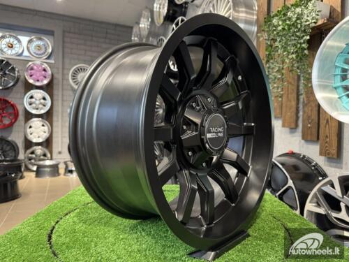 Ratlankis R18x9  6X114.3  ET  0  66.1  B1427  Black Half Matt (BLHM)  For 4X4  (P)  ()