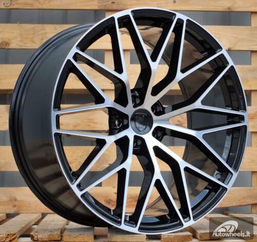 Ratlankis R20x10  5X112  ET  19  66.5  3S1067  (IN0397)  Black Polished (MB)  For PORCH  (P2)  (Rear+Front)