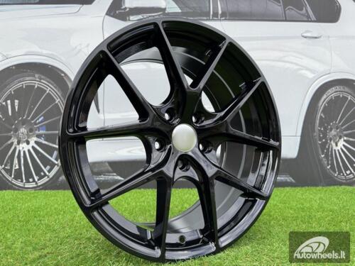 Ratlankis R17x7.5  5X100  ET  40  57.1  B5796  Black (BL)  For RACIN  (R)