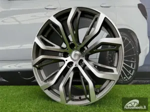 Ratlankis R21x10  5X120  ET  40  74.1  5040  (FR528)  Grey Polished (MG)  For BMW  (K7)  ()
