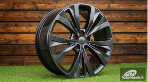 Ratlankis R20x8.5  5X108  ET  45  63.3  B1281  Hyper Black (HB)  For JAGUAR  (P)