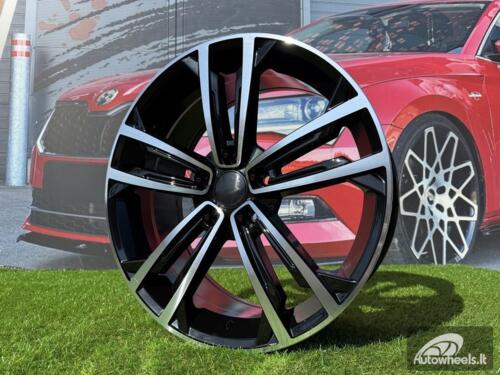 Ratlankis R18x7.5  5X112  ET  45  57.1  B1415  Black Polished (MB)  For VW  (Z3+Z1)  ()