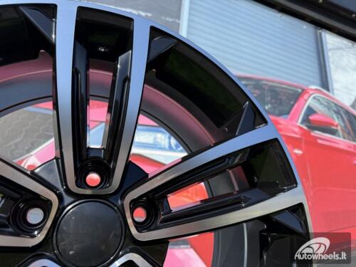 Ratlankis R18x7.5  5X112  ET  45  57.1  B1415  Black Polished (MB)  For VW  (Z3+Z1)  ()