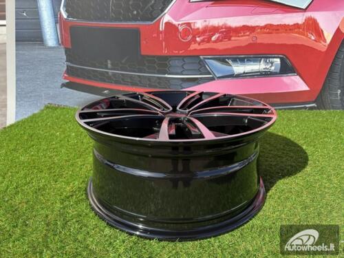 Ratlankis R18x7.5  5X112  ET  45  57.1  B1415  Black Polished (MB)  For VW  (Z3+Z1)  ()