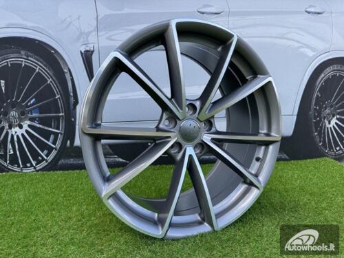 Ratlankis R19x8.5  5X112  ET  40  66.5  BK703  (IN5416/TS990)  Grey Polished (MG)  For AUD  (K8)