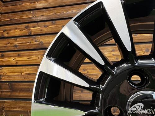 Ratlankis R15x6  4X98  ET  35  58.1  BK743  Black Polished (MB)  For FIAT  (R)