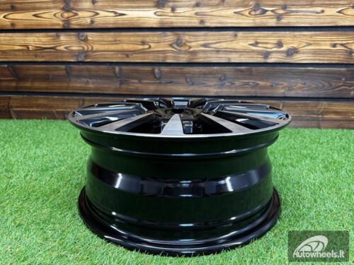 Ratlankis R15x6  4X98  ET  35  58.1  BK743  Black Polished (MB)  For FIAT  (R)