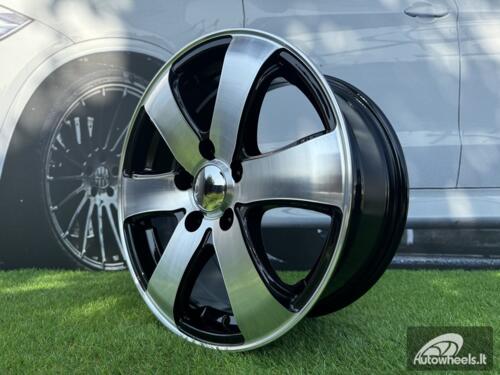 Ratlankis R16x7  6X130  ET  55  84.1  BK747  Black Polished (MB)  For MER  (K2)  ((max 1400kg))