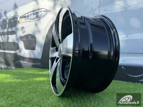 Ratlankis R16x7  6X130  ET  55  84.1  BK747  Black Polished (MB)  For MER  (R)  ((max 1400kg))