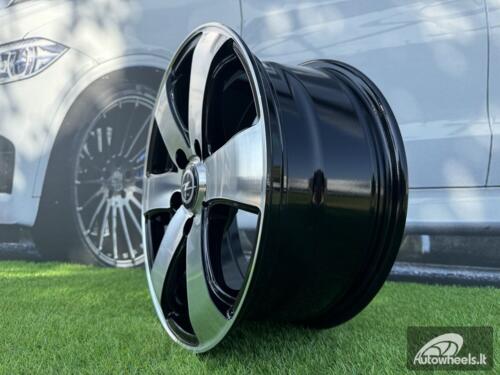 Ratlankis R16x7  5X118  ET  50  71.1  BK747  Black Polished (MB)  For OPEL  (R)  (4x4 (max 1400kg))