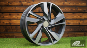 Ratlankis R15x6  4X100  ET  46  54.1  BK813  Grey Polished (MG)  For HYUND  (R)