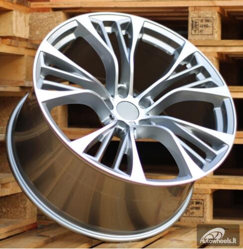 Ratlankis R21x10  5X120  ET  40  74.1  BK851  (FR765)  Grey Polished+Powder Coating (MGPC)  BMW  (K4)  ()