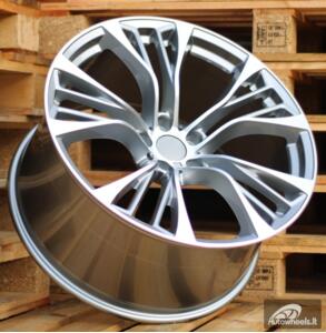 Ratlankis R21x10  5X120  ET  40  74.1  BK851  (FR765)  Grey Polished+Powder Coating (MGPC)  BMW  (K4)  ()