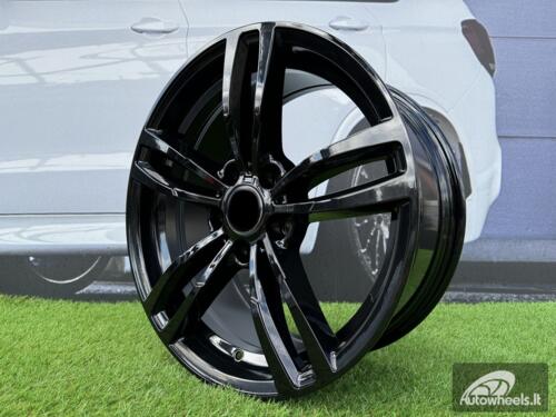 Ratlankis R17x8  5X120  ET  34  72.6  BK855  Black (BL)  For BMW  (P)