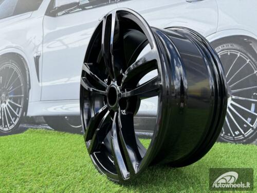 Ratlankis R18x8  5X120  ET  34  72.6  BK855  (BY1121)  Black (BL)  For BMW  (Z2)  (Rear+Front)