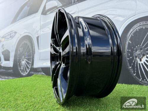 Ratlankis R18x8  5X120  ET  34  72.6  BK855  (BY1121)  Black (BL)  For BMW  (Z2)  (Rear+Front)