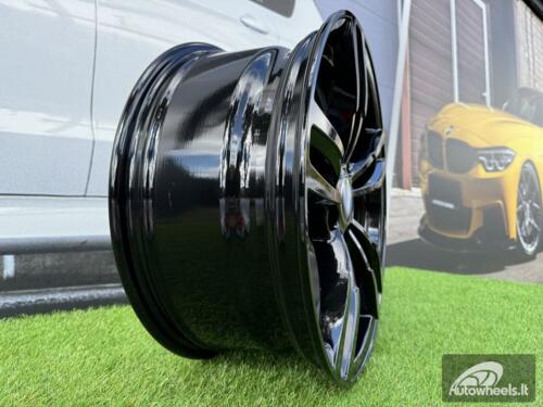 Ratlankis R18x8  5X120  ET  40  72.6  BK855  (BY1121)  Black (BL)  For BMW  (Z2)