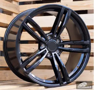 Ratlankis R18x8  5X120  ET  40  72.6  BK855  (BY1121)  Black (BL)  For BMW  (Z2)