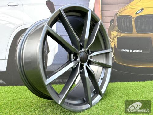 Ratlankis R17x7.5  5X112  ET  45  57.1  BK864  Hyper Black (HB)  For VW  (L2+D4)