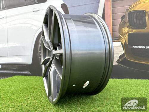 Ratlankis R17x7.5  5X112  ET  45  57.1  BK864  Hyper Black (HB)  For VW  (R)