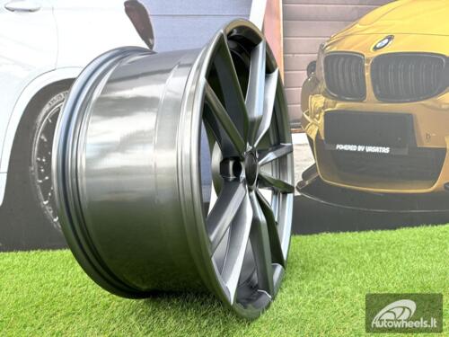 Ratlankis R17x7.5  5X112  ET  45  57.1  BK864  Hyper Black (HB)  For VW  (R)