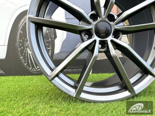 Ratlankis R17x7.5  5X112  ET  45  57.1  BK864  Hyper Black (HB)  For VW  (R)