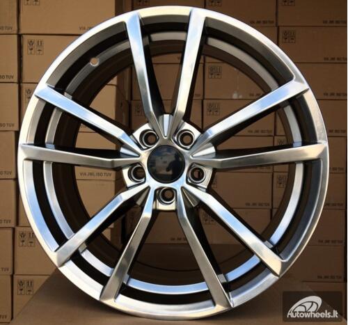 Ratlankis R19x8  5X112  ET  42  57.1  BK864  (IN5419)  Hyper Black (HB)  VW  (P1)