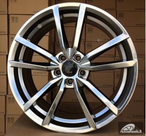 Ratlankis R19x8  5X112  ET  42  57.1  BK864  (IN5419)  Hyper Black (HB)  VW  (P1)