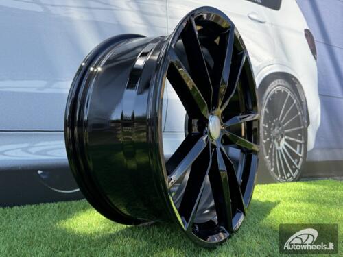 Ratlankis R18x8  5X112  ET  45  57.1  BK864  (IN5419)  Black (BL)  For VW  (K7)