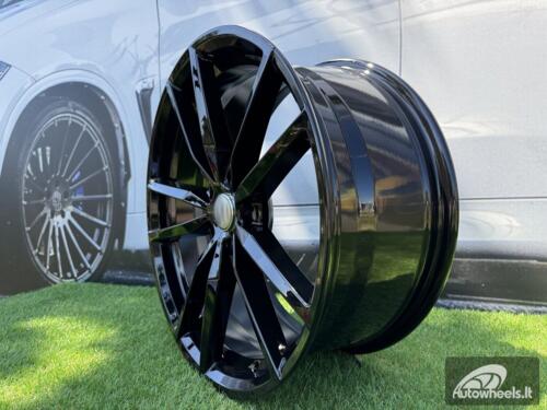 Ratlankis R18x8  5X112  ET  45  57.1  BK864  (IN5419)  Black (BL)  For VW  (K7+K8)