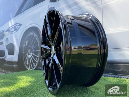 Ratlankis R18x8  5X112  ET  45  57.1  BK864  (IN5419)  Black (BL)  For VW  (K7+K8)