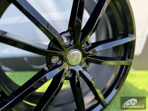 Ratlankis R18x8  5X112  ET  45  57.1  BK864  (IN5419)  Black (BL)  For VW  (K7+K8)