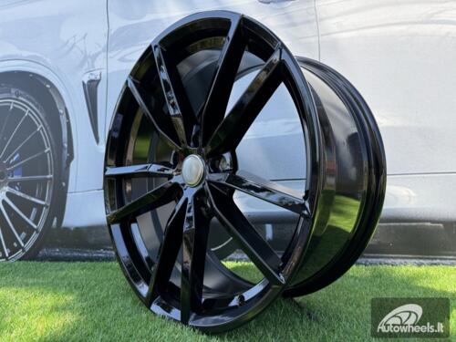 Ratlankis R19x8  5X112  ET  45  57.1  BK864  (IN5419)  Black (BL)  For VW  (Z5)  (Gloss Black)