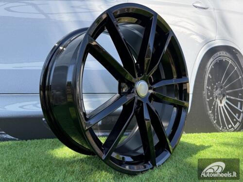 Ratlankis R19x8  5X112  ET  45  57.1  BK864  (IN5419)  Black (BL)  For VW  (Z5)  (Gloss Black)