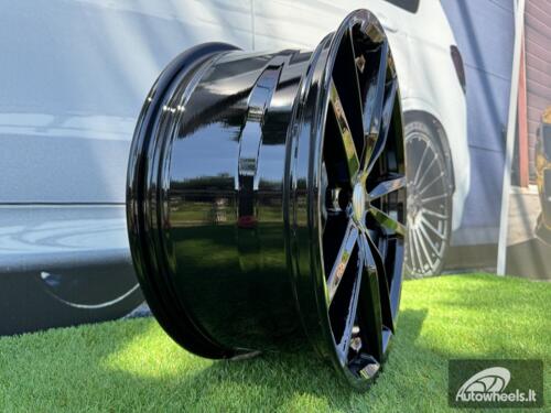 Ratlankis R19x8  5X112  ET  45  57.1  BK864  (IN5419)  Black (BL)  For VW  (Z5)  (Gloss Black)